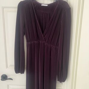 Baltic Born Deep Purple Long Sleeve Dress